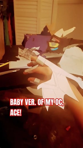 HES SO CUTE 🥹@Criosphinx. I used Crio's tutorial, #dragonpuppets #dragonpuppeteer #cute