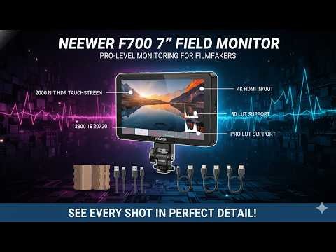 NEEWER F700 7" Camera Field Monitor Review — 2000nit HDR Display