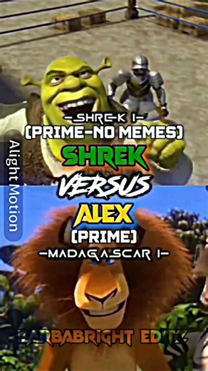 Shrek Vs Alex