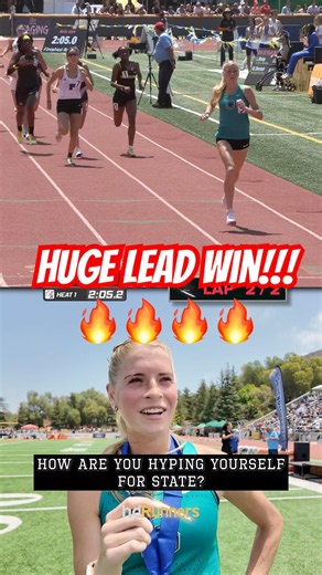 Combe breaks down her 2:06.04 800m (doubling back from 1600m win), at CIF-ss Masters!! 🔥