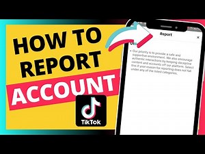 How To Report Account On TikTok - Verified Guide