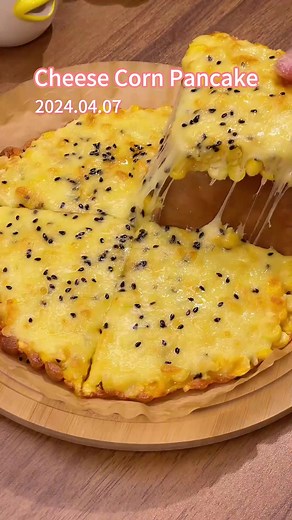 Airfryer Recipe: Cheesy Corn Pancake - Creative Kitchen Hacks