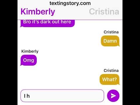 Just a scary texting story video I made (read description)￼