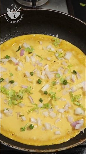 😱🥚❌ No Egg Omelette | High Protein Veg Breakfast | Viral Trending Recipe 😋