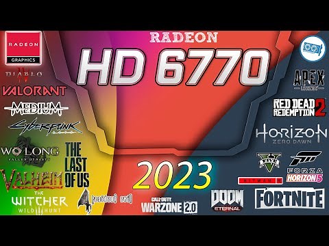 15 GAMES - AMD Radeon HD 6770 1GB | A GAMING EXPERIENCE in 2023-2024