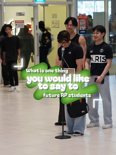 Future RP fam, this one’s for you. 💚 Great food, greater people, and the greatest vibes — that’s life at RP. 🚀✨ Come experience it for yourself at 𝗥𝗣 𝗢𝗣𝗘𝗡 𝗛𝗢𝗨𝗦𝗘, happening from 8–10 January 2026! Sign up for the Principal’s Admissions Talk and hear directly from our Principal, Ms Jeanne Liew, on what makes RP truly unique. 👉 www.rp.edu.sg/openhouse #GreaterMe #RepublicPoly #DiscoverRP #WhyRP #RPOH
