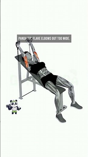How to Do Band Incline Triceps Extension (Triceps Exercise)