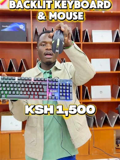 MILANG Gaming Combo — Ksh 1,500 Wired keyboard wired mouse RGB lighting for a clean gaming setup Responsive keys • Comfortable mouse grip Simple plug-and-play performance DM for availability 🎮 #ilaptopkenya #fyp #GamingAccessories #RGBSetup #BudgetGaming