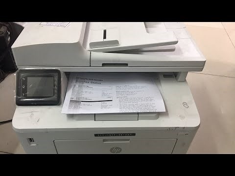 How to fix HP Laser Jet MFP M227 series M227fdw print not Clear