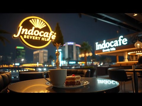 Smooth Jazz & Coffee in Beverly Hills Café – Chill Sounds for Café Lovers