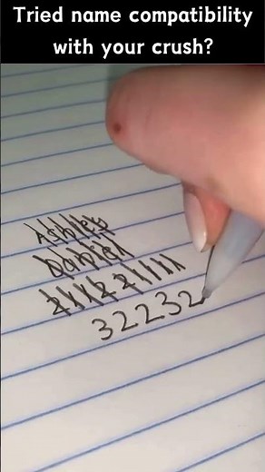 Tried name compatibility with your crush?