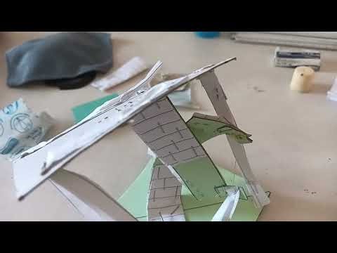 Building a Tensegrity Model with Paper