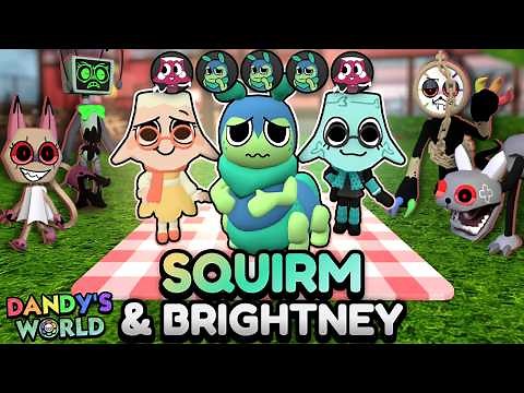 SQUIRM AND BRIGHTNEY RUN (FLOOR 25+) | DANDY'S WORLD