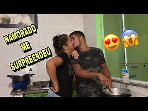 CHAMEI MEU NAMORADO PRA COZINHAR PRA MIM E OLHA NO QUE DEU