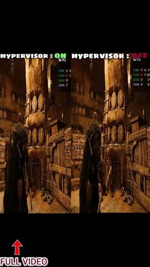 Does Hypervisor Affect FPS? On vs Off Side-by-Side Test