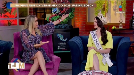 En entrevista, #FátimaBosch, ganadora de #MissUniverseMéxico2025 nos cuenta su experiencia, la reacción de las concursantes y responde a las críticas #DePrimeraMano👌 de lunes a viernes 3 pm por el 3.1 de #ImagenTelevisión: bit.ly/ImagenEntretenimientoYT | De Primera Mano