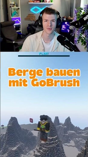 Berge bauen ⛰️ #minecraft #building