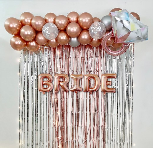 47K views · 1.4K reactions | Bridal Shower Balloon Decoration | MASS Art and Craft | Facebook