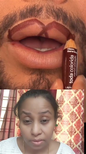 😱 Amazing Fuller Lips Trick With Lipstick 💄 #trending #biggerlips #lipstick #beauty #shorts