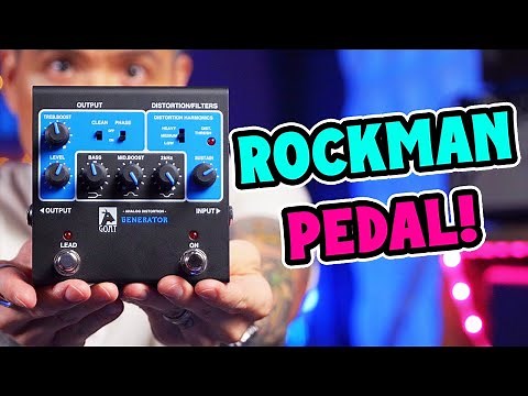 Rockman Sound In A Pedal - GOAT Analog Distortion Generator Demo