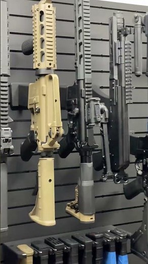 Mount your rifles or shotguns seamlessly onto your ModWall system with the Vertical One Rifle Rack.