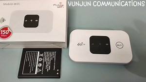 VUNJUN MF800-2 4G Mobile WiFi Router Unboxing & Setup Guide | Portable LTE MiFi Hotspot Configuration