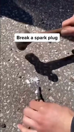 Spark Plug Breaks Window! 😱