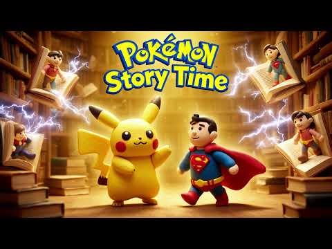 Pokémon Story Time: Pikachu & Superman — The Lightning Library