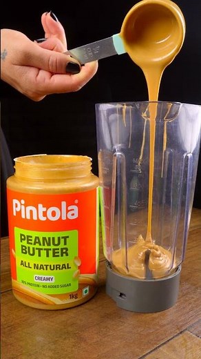 🧋💪 Healthy Peanut Butter Protein Shake