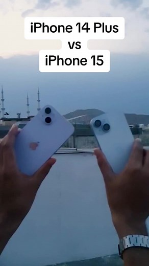 iPhone 14 Plus vs iPhone 15 Camera Zoom Test