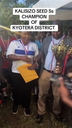 Kyotera District Champions: Kalisizo Seed School Football