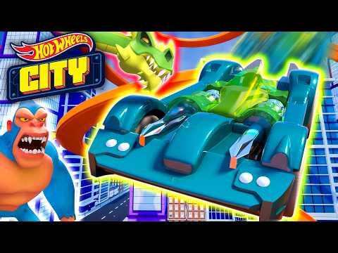 ¡Dragones de Fuego, Escorpiones Gigantes y Persecuciones en Dimensión Alternativa! | Hot Wheels City