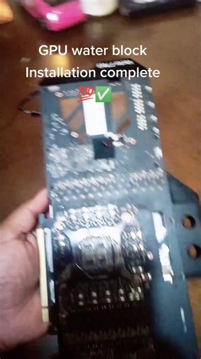 Installing this GPU water block was really fun. Hope I can install more soon.#gpu #GPU #waterblock #pc #3080waterblock #ekvectorftw3 #evga #evgaftw3 #3080 #pzcgaming#fy #fyp #fypシ #fypviral #viral #gadget #electronic #gears #rtx3080 #rtx #fun #icantstop
