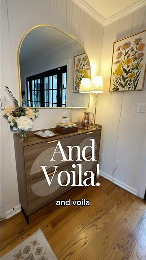 Entryway Makeover | Cozy + Functional Shoe Storage from TikTok Shop