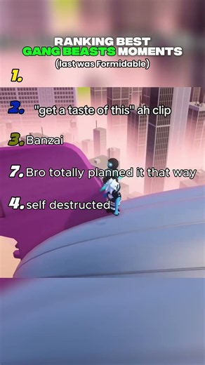 Ranking The funniest Gang Beast moments #gaming