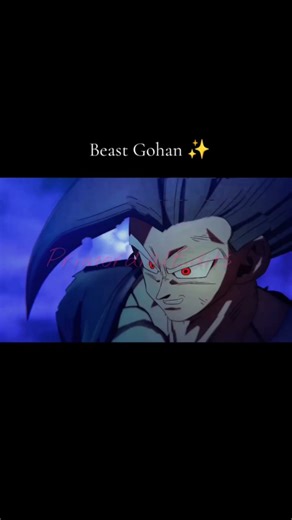 Beast Gohan #dragonballsuper #edits #gohanbeast