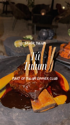 𝗧𝘂𝗹𝘂𝗺 𝗗𝗶𝗻𝗻𝗲𝗿 𝗖𝗹𝘂𝗯- sᴀᴠᴏʀ ᴛᴜʟᴜᴍ on Instagram: "Step into @tu.tulum where you will find one of the best meals in Tulum🍴✨ They put an unexpected twist on guac topped with crunchy insects, and even the mezcal comes with its own edible surprise 🦗🐜 Super fresh aguachile, short rib that melts in your mouth, and cocktails that demand a toast in this cozy, candlelit space that feels like you’ve stumbled onto a secret 🕯️ If you’re craving creative, traditional Mexican with soul and a wa