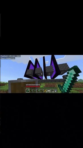 gold xp farm minecraft bedrock 1.26 #minecraft #farm