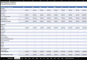 Excel Bookkeeping Financial Statement Template (small Business) - Etsy Canada