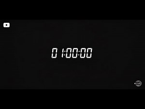 1 Hour Countdown Timer ⏰ | Counter Countdown Timer with Alarm