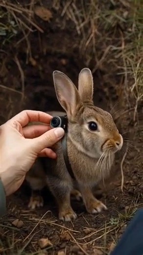 What Happens Inside a Rabbit Burrow? #animalpovcam #usa #usashorts