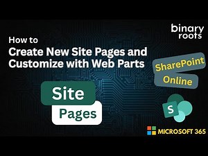 Create SharePoint Site Pages Easily | Add Web Parts and Customize Design