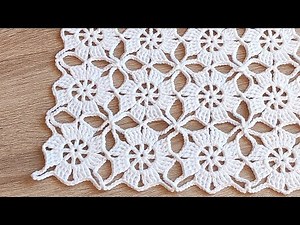 How to crochet EASY for beginners CROCHET Motif Flower Pattern How to join motifs