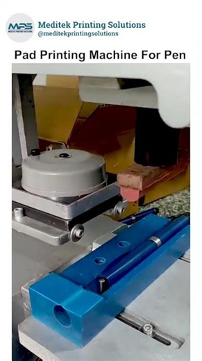 Pad Printing Machine for Pen #meditek #stationery #pen #printing #shorts