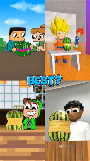 Watermelon Explosion 🍉 part 2 (Animation Meme) #shorts #memes #funny #roblox #minecraft #cartoon