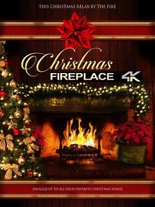 Christmas Fireplace 4k