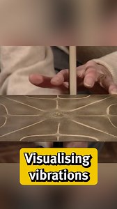 Who else thinks we should be doing this at Glastonbury?! 🙌 In his 1989 Christmas Lectures series on "Exploring Music", physicist Charles Taylor shared this beautiful visualisation of vibration using a Chladni plate. This year, we're celebrating the 200th anniversary of the Christmas Lectures, founded by Michael Faraday in 1825 to make science accessible to children and young people. Find out more about our #Discover200 year: rigb.org/discover200-ri | Royal Institution of Great Britain