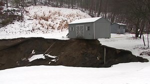 DEP crews working to fill mine subsidence in Schuylkill County