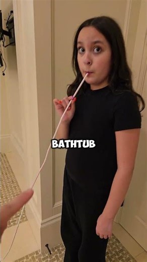 Look at what she is drinking