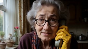 Meet Daisy! She's a part of a gang of AI grannies, created by O2 to fightback against phone scammers - by chatting their ear off. #AI #AIgranny #O2 | Channel 5 News